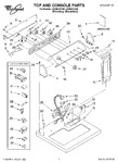 Diagram for 01 - Top And Console, Literature