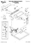 Diagram for 01 - Top And Console Parts