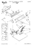 Diagram for 01 - Top And Console, Lit/optional