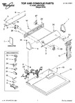 Diagram for 01 - Top And Console Parts