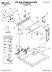 Diagram for 01 - Top And Console Parts