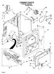 Diagram for 02 - Cabinet Parts