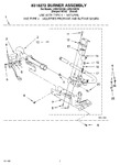 Diagram for 04 - 8318272 Burner Assembly