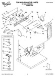 Diagram for 01 - Top And Console Parts