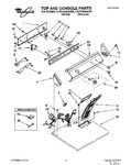 Diagram for 01 - Top And Console, Lit/optional