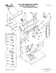 Diagram for 01 - Top And Console, Lit/optional