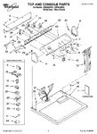 Diagram for 01 - Top And Console Parts