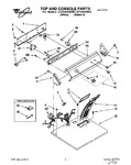 Diagram for 01 - Top And Console, Lit/optional