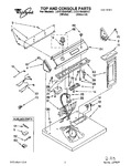 Diagram for 01 - Top And Console, Lit/optional