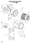 Diagram for 05 - Basket And Tub Parts