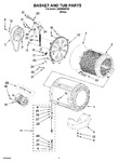 Diagram for 05 - Basket And Tub Parts