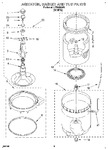 Diagram for 03 - Agitator, Basket And Tub