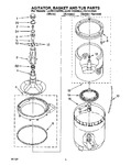 Diagram for 04 - Agitator, Basket And Tub