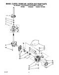 Diagram for 06 - Brake, Clutch, Gearcase, Motor And Pump