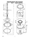 Diagram for 04 - Agitator, Basket And Tub