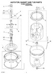 Diagram for 03 - Agitator, Basket And Tub