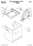 Diagram for 01 - Top And Cabinet Parts