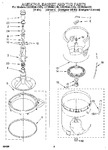 Diagram for 04 - Agitator, Basket, And Tub