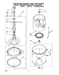 Diagram for 04 - Agitator, Basket And Tub