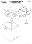 Diagram for 01 - Top And Cabinet, Literature