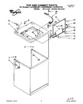 Diagram for 01 - Top And Cabinet, Lit/optional