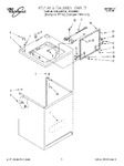 Diagram for 01 - Top And Cabinet