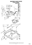 Diagram for 05 - Machine Base Parts