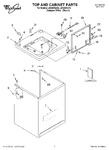 Diagram for 01 - Top And Cabinet, Literature