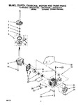 Diagram for 06 - Brake, Clutch, Gearcase, Motor And Pump