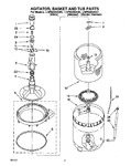 Diagram for 04 - Agitator, Basket And Tub