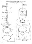 Diagram for 04 - Agitator, Basket And Tub