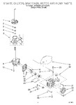 Diagram for 05 - Brake, Clutch, Gearcase, Motor & Pump