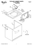 Diagram for 01 - Top And Cabinet Parts