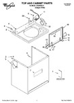 Diagram for 01 - Top And Cabinet Parts