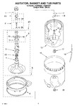 Diagram for 03 - Agitator, Basket And Tub