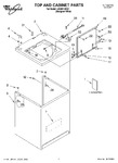 Diagram for 01 - Top And Cabinet, Literature