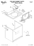 Diagram for 01 - Top And Cabinet Parts