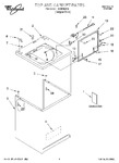 Diagram for 01 - Top And Cabinet, Literature