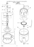 Diagram for 03 - Agitator, Basket And Tub