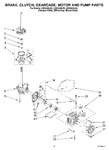 Diagram for 05 - Brake, Clutch, Gearcase, Motor & Pump