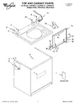 Diagram for 01 - Top And Cabinet Parts