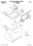 Diagram for 01 - Top And Cabinet Parts