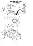 Diagram for 04 - Machine Base Parts