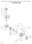 Diagram for 04 - Brake, Clutch, Gearcase, Motor And Pump