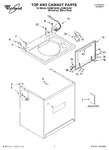 Diagram for 01 - Top And Cabinet Parts