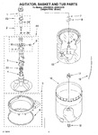 Diagram for 03 - Agitator, Basket And Tub