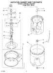 Diagram for 03 - Agitator, Basket And Tub