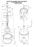 Diagram for 03 - Agitator, Basket And Tub