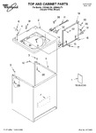 Diagram for 01 - Top And Cabinet, Literature