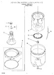 Diagram for 03 - Agitator, Basket And Tub